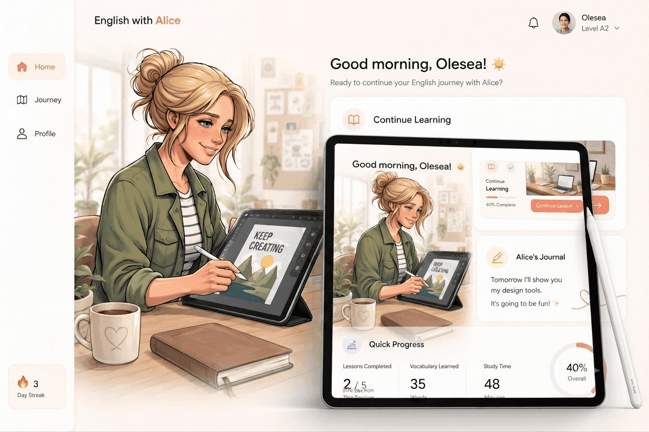English Learning Platform